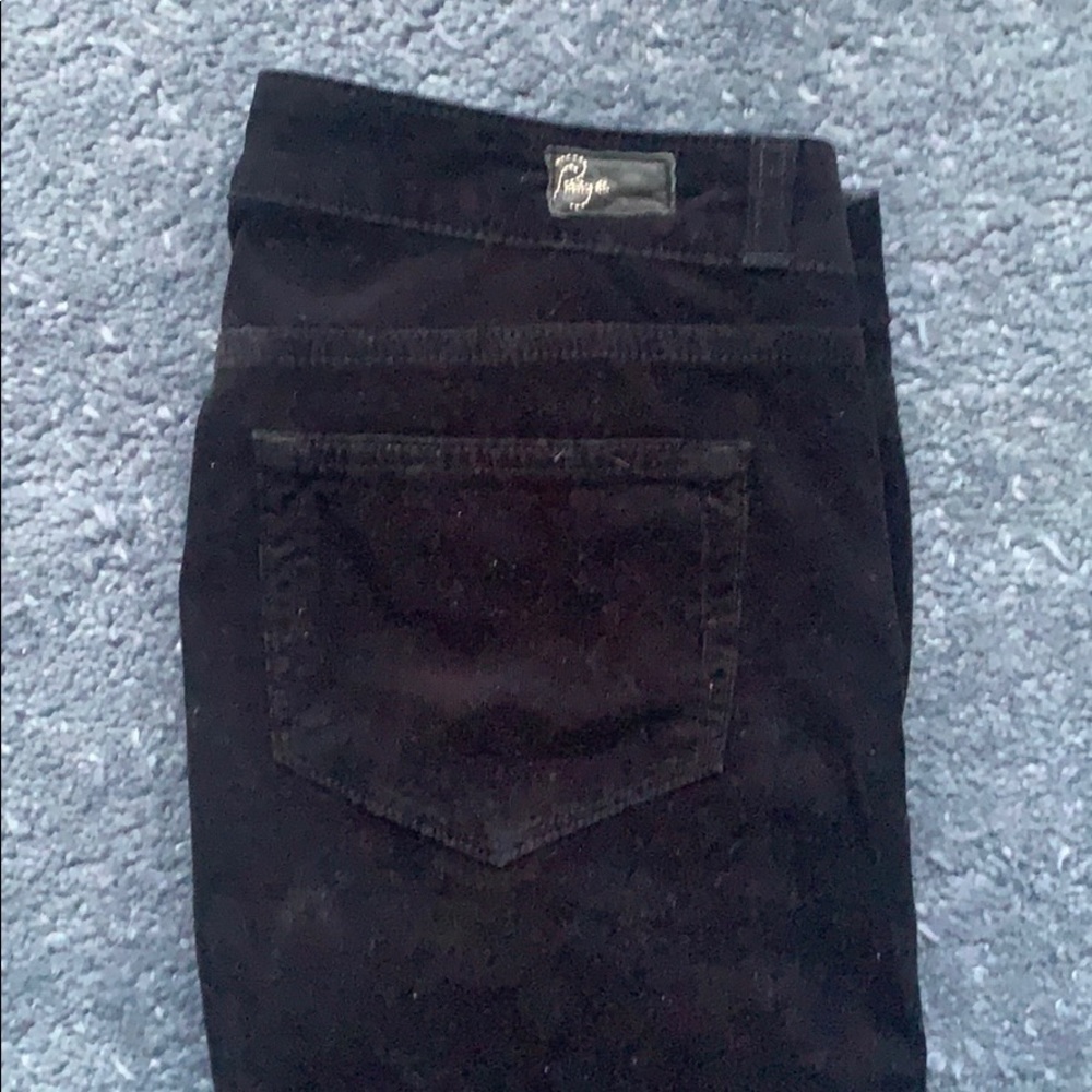 Paige Black Corduroy Pants